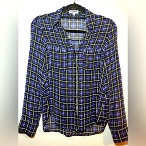Express sheer button up blouse: siize XS